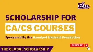 Scholarship for Professional Courses | The Global Scholarship | Hamdard Scholarship