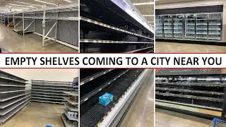 Empty Store Shelves in Texas Coming to a City Near You