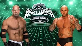 Batista🆚Goldberg in Wrestlemania XL#wwewrestler 