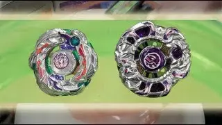 BATTLE: Samurai Pegasis W105R2F VS Gladiator Bahamdia SP230GF - Beyblade Zero G