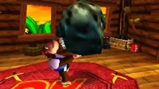 Boulder in DK's House