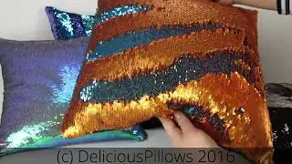 Reversible Sequin Pillow Case Color Changing