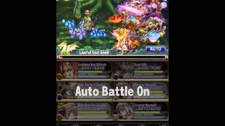 [Brave Frontier] Auto battle tutorial Heroes of elgaia - dark green wisdom