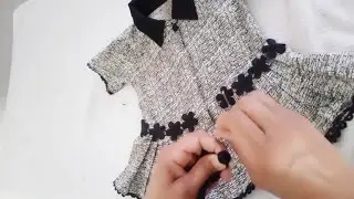 New 2023 baby frock cutting stitching. 1|2 year baby frock cutting stitching with leftover fabric.