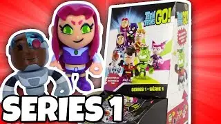 TEEN TITANS GO! Series 1 - BLIND BAG OPENING Buildable Mini Figures Toy Review | Trusty Toy Channel