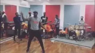 PSquare Rehearse  'Bank Alert' For Live Performance