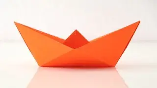 Origami Paper Boat I Easy I DIY I Craft I Tutorial I