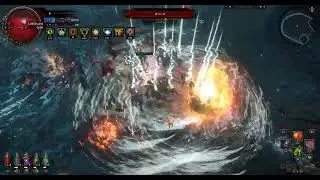 Path of  exile Flicker Strike+Impale/scion @T16