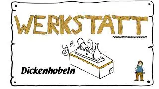 Skizzen Dickenhobeln