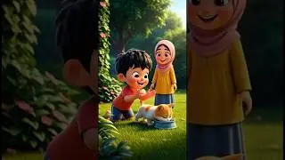 &ldquo;Humba! I'm a tiger! 😱 But a bowl of water changed everything! 🐱💧. #short #cartoon #video