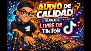 V8s SOLUCION PARA TUS LIVE TIK TOK, COMO GRABAR EL AUDIO DE TUS VIDEOS EN TU TELEF (AUDIO d CALIDAD)