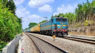 Powerful Electric Train Engine WAG7 Blue | Amazing Trains