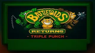 Battletoads Returns: Triple Punch - смотрим и получаем удовольствие на сложности Hard. Стрим #1