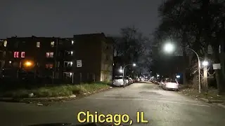 CHICAGO STREETS AT NIGHT VS DETROIT STREETS AT NIGHT