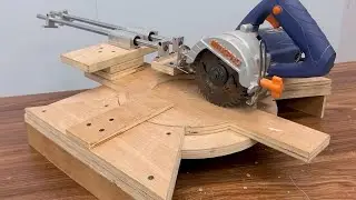 This Man&rsquo;s Insane  He Built a Mini Wood Cutter