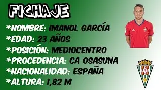 #12 Fichajes CCF | Imanol Garc&iacute;a | 2019 - 2020