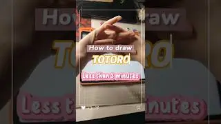 Draw with me! #procreate #speeddrawing  #drawing #drawingtutorial #totoro  #digitaldrawing