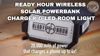 Ready Hour Wireless Solar PowerBank Charger
