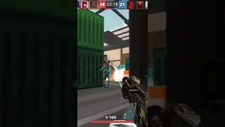 Enemy Rushes Into Spray By Accident | Polywar