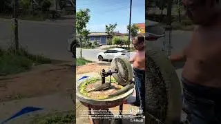Processing Vegetables with a Stone Mill: Traditional Chinese Cooking