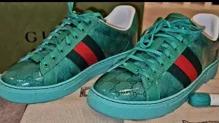 ☆ Luxury sneaker Haul ☆ GUCCI Ace GG Crystal Canvas ☆ LashawnTerry