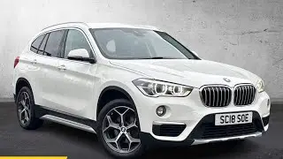 BMW X1 SUV 1.5 X1 sDrive18i xLine (2018/18) Rare Manual, Dakota Leather with Grey Stitching