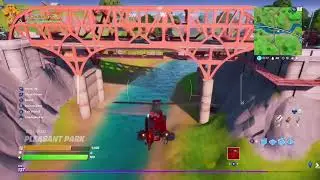 Fly a Choppa under Purple, Red, and Blue Steel Bridges! (Same Match) (Skye's Adventure Challenges)