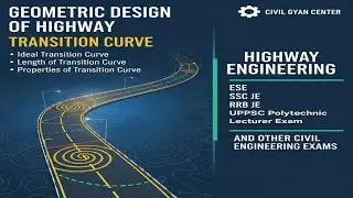 Transition Curve | Length of Transition Curve | Properties | Geometric Design of Highway 