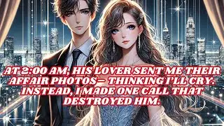 At 2:00 am, his lover sent me their affair photos– thinking I'll cry. Instead, I made one call....