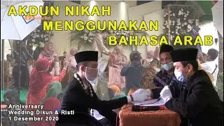AKDUN NIKAH MENGGUNAKAN BAHASA ARAB / MARRIAGE ACCOUNT USING ARABIC