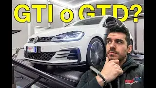 GTI O GTD? 🤔 ARDUA SCELTA DOPO UNA RIMAPPATURA STAGE1 SULLA GOLF 7.5 GTD CHE L’HA RESA UN MISSILE!