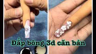 How to do 3d flowers for beginners | Nail tutorial | Ep.42