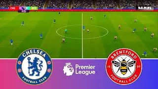 Chelsea vs Brentford - English Premier League 2026 / Full Match All Goals / PES 21 Gameplay
