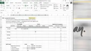 Perpetual Inventory - FIFO