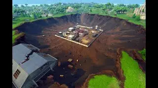 Fortnite Season X trailer but the timeline was only reverted to Season 4.