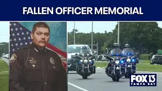 Tarpon Springs fallen officer remembered