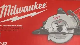 Пила Milwaukee 7-1/4” с червячным приводом 6477-20