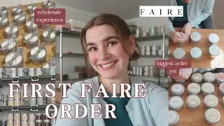 GETTING MY BIGGEST WHOLESALE ORDER ON FAIRE