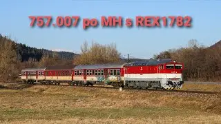 Z trate: Bond (757.007) s REX1782 v Slovenskej Ľupči (28.3.2022)