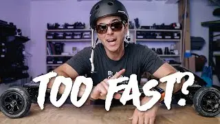 FASTEST ELECTRIC A/T SKATEBOARD - Miles 