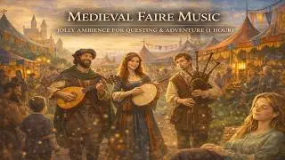 Joyful Medieval Festival 🎶 | Fantasy Market Music for D&D & Relax
