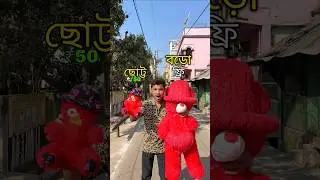 teddy bear challenge 😱 #bengalivlog #minivlog #shortvideo