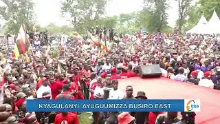 Kyagulanyi e Nansana, abawagizi be bamulaze omukwano