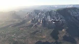 Black Square - Piston Duke - Las Vegas to Sedona - Microsoft Flight Simulator 2024