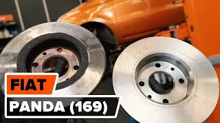 Jak wymienić prz&oacute;d tarcze hamulcowe w FIAT PANDA (169) [PORADNIK AUTODOC]
