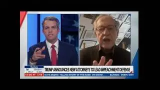 Liberal Law Professor Alan Dershowitz SLAMS CNN, MSNBC, PBS for Fudging Reports on President Trump