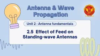 2.5 Effect of Feed on Standing-wave Antennas | EC602 |