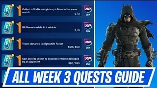 Fortnite Complete WEEK 3 Quests - How to EASILY Complete WEEK 3 Challenges in Chapter 6 Season 1