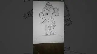 how to draw lord Ganesha drawing step by step easy