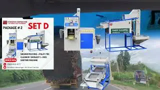 DALAWANG SET ANG PAG PIPILIAN SA SHIN NONG RICE MILL MACHINE NA MADE IN KOREA